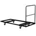 Flash Furniture Regency Folding Table Dolly for 30"W x 72"D Rectangular Folding Tables Metal | 3.5 H x 22.25 W x 22.25 D in | Wayfair NG-DY3072-GG
