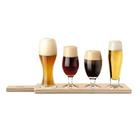 Beer Tasting 6 Piece Set | Beer Glass Gift Set for Beer Appreciation, Education and Food Pairings