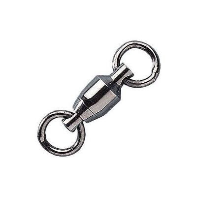 SPRO Solid-Ring Swivels Black - (4)