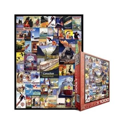 Eurographics Canadian Pacific Adventures - 1000pc Jigsaw Puzzle
