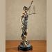 Themis Blind Justice Statue Bronze , Bronze