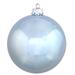 Vickerman 34962 - 4" Baby Blue Shiny Ball Christmas Tree Ornament (6 pack) (N591032DSV)