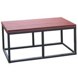 Cal Metro Spa Bench II Seats, Synthetic in Red/Brown | 18 H x 36 W x 16.5 D in | Wayfair CM959-CSM