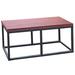 Cal Metro Spa Bench II Seats, Synthetic in Red/Brown | 18 H x 36 W x 16.5 D in | Wayfair CM959-CSM