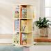 Guidecraft EdQ Essentials Rotating Book Display 3 Tier Plastic in Brown | 31.5 H x 14.5 W x 14.5 D in | Wayfair G80328