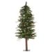 Vickerman 11709 - 3' x 24" Artificial Mixed Country Alpine with Pine Cones and Grapevines Christmas Tree (A801930)