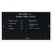 AARCO Directory Enclosed Wall Mounted Letter Board Felt/Metal in White | 36 H x 60 W x 2 D in | Wayfair SDC3660W