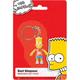 BART SIMPSON 2.5 BENDABLE KEYCHAIN