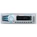 Boss Audio System Single DIN AM FM CD Receiver with 6.5 In. Marine Speakers and Antenna White Boat Accessories