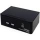 StarTech 2-Port High Resolution USB DVI Dual Link KVM Switch with Audio