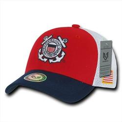 Rapid Dominance S010-COASTGUARD Deluxe Mesh Military Caps, Coast Guard