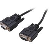 C2G 52038 DB9 F/F Serial RS232 Null Modem Cable Black (6 Feet 1.82 Meters)