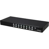 StarTech.com SV1631DUSBUK 16 Port 1U Rack Mount USB KVM Switch Kit with OSD and Cables