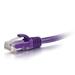 C2G 10ft Cat6 Snagless Unshielded (UTP) Ethernet Network Patch Cable - Purple