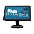 DoubleSight DS-10UT - LCD monitor - 10.1 - touchscreen - 1024 x 600 - 200 cd/mï¿½ï¿½ï¿½ï¿½ï¿½ï¿½ - 500:1 - 16 ms - USB - black