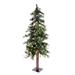 Vickerman 309959 - 6' x 36" Artificial Mixed Country 200 Warm White Italian LED Lights Christmas Tree (A801961LED)