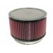 K&N Universal Clamp-On Air Filter: High Performance Premium Washable Replacement Engine Filter: Flange Diameter: 6 In Filter Height: 4.5 In Flange Length: 1 In Shape: Round RU-1850