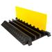 Modular 3-Channel Rubber Cable Ramp Middle Section