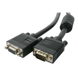 Startech 150 ft Coax High Resolution Monitor VGA Extension Cable - HD15 M/F - HD-15 Male - HD-15 Female - 150ft - Black