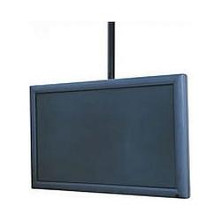 Peerless PlCM UNLCP Straight Column Ceiling Flat Panel Mount with Ceiling Plate for 32 - 60 Flat Panel Screens Black