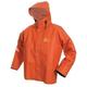 8125J-XXXL Rain Jacket w/Hood, 0.75mm PVC, Orange, 3XL