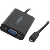 StarTech.com MCHD2VGAA2 Micro HDMI to VGA Adapter Converter with Audio for Smartphones / Ultrabooks / Tablets - 1920x1200