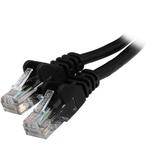 Belkin A3L791-12-BLK-S 12 ft. Cat 5E Black RJ45M/RJ45M Snagless Patch Cable