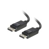 C2G 54405 DisplayPort Cable with Latches M/M 8K UHD Compatible - Digital Audio Video Black (35 Feet 10.66 Meters)