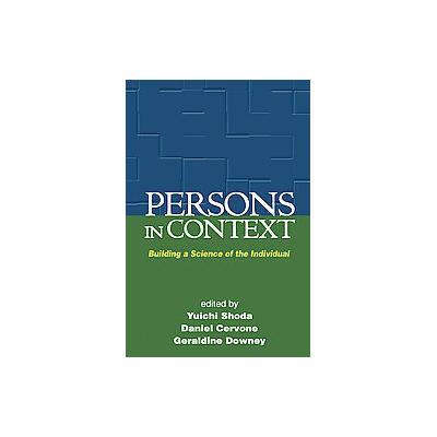 Persons in Context by Yuichi Shoda (Hardcover - Reprint)