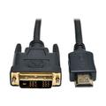 12-ft. HDMI to DVI Gold Digital Video Cable (HDMI-M / DVI-M)