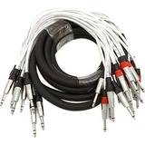 Seismic Audio Audio Insert Snake Cable TRS 1/4 to Dual TS 1/4 - 4+8 8+16 12+24 - 3 to 15 - SAST-Series