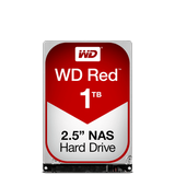 WD Red 1TB NAS Hard Disk Drive - 5400 RPM Class SATA 6Gb/s 16MB Cache 2.5 Inch - WD10JFCX