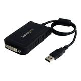 StarTech.com USB to DVI External Video Card Multi Monitor Adapter - 1920x1200 - 32MB DDR SDRAM - USB