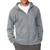 Hanes Men's and Big Men's Ultimate Cotton Heavyweight Fleece Full Zip Hood, up to Size 3XL