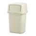 Rubbermaid Commercial Ranger Fire Safe Container Structural Foam 45 Gallon Switch Top Trash Can in Brown | 41.5 H x 24.5 W x 28.375 D in | Wayfair