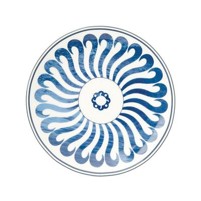 Set of 4 Bunny Williams Campbell House Salad/Dessert Plates - Blue & White - Ballard Designs