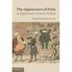 The Appearance of Print in Eighteenth-Century Fiction (Hardcover)