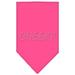 Cheeky Rhinestone Bandana Bright Pink Large