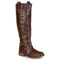 Women's Mid-calf Riding Boots