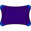 Visual Land 7â€� Silicone Safety Bumper Case - Purple