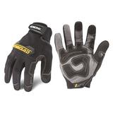 IRONCLAD GUG2-02-S Mechanics Gloves, S, Black, Single Layer Seamless with Sewn Duraclad(TM) Patches