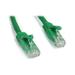 StarTech.com N6PATCH75GN 75 ft. Cat 6 Green Snagless UTP Patch Cable