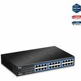 TRENDnet TEG-S24Dg 24-port Gigabit GREENnet Switch(Metal Desktop) w/ internal power