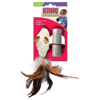 KONG Feather Mouse Toy with Catnip