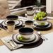 Gourmet Basics by Mikasa Sorrento 16-Piece Dinnerware Set, Service for 4 Ceramic/Earthenware/Stoneware in White | Wayfair 5137943