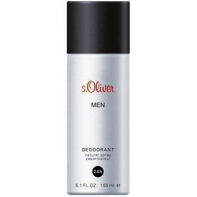 s.Oliver Women/Men Natural Spray Vaporisateur Deodorant 150 ml Herren