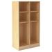 Stevens ID Systems Lockers 3 - Tier 2 - Section 16" Wide Wood in Brown/Yellow | 59 H x 16 W x 18 D in | Wayfair 79008 Z30-027