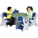 Playscapes Safari Adventure 5 Piece Table & Chair Set in Brown | 21 H x 40 W in | Wayfair 25-RST-005