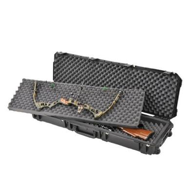 SKB Injection Molded 495 Inch Double Bow And Rifle Case (3i5014DB) - Black