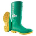 DUNLOP 8701200 Size 10 Men's Steel Rubber Boot, Green